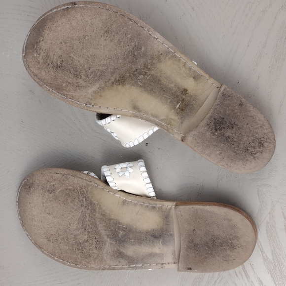 Jack Rogers Cream Sandals - Picture 4 of 6